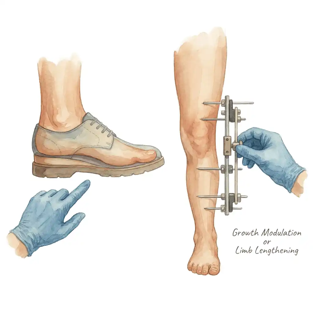 LLD Surgery or Shoes