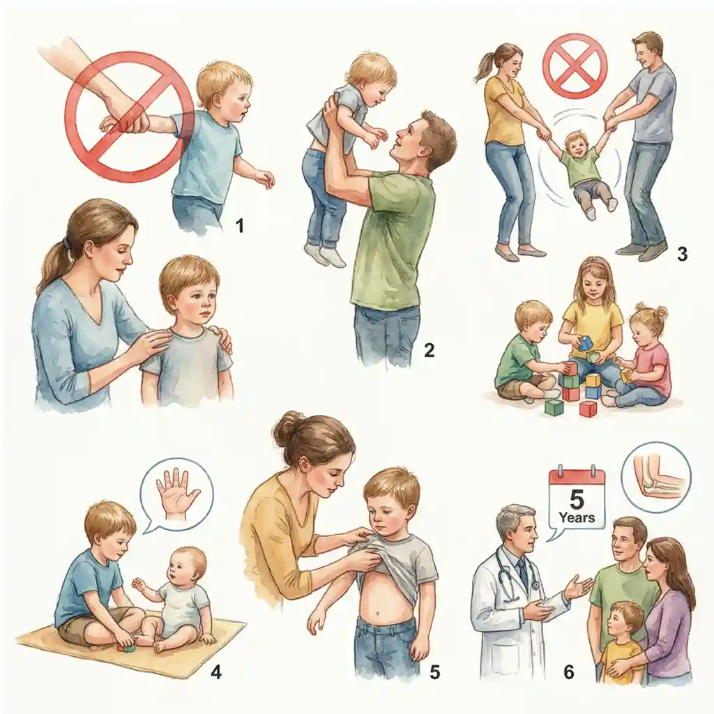 Pulled Elbow Things to Avoid